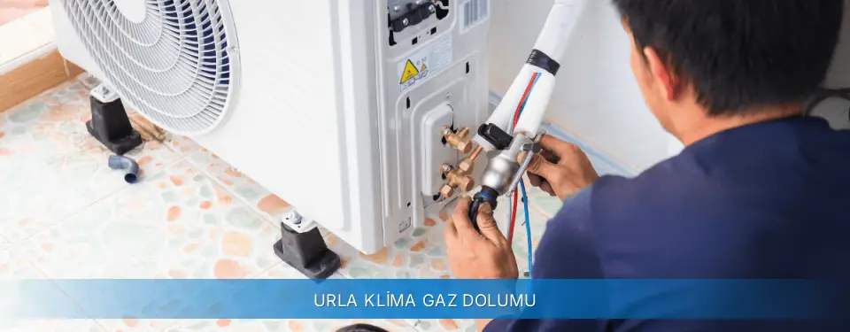 Urla İlçemi Carrier Klima Gaz Dolumu
